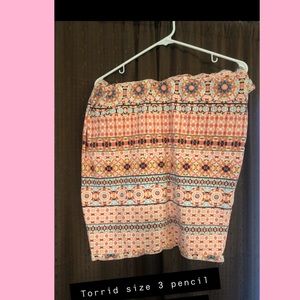 Torrid pencil skirt